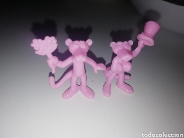 Figuras de goma y PVC: DUNKIN PANTERA ROSA - Foto 1