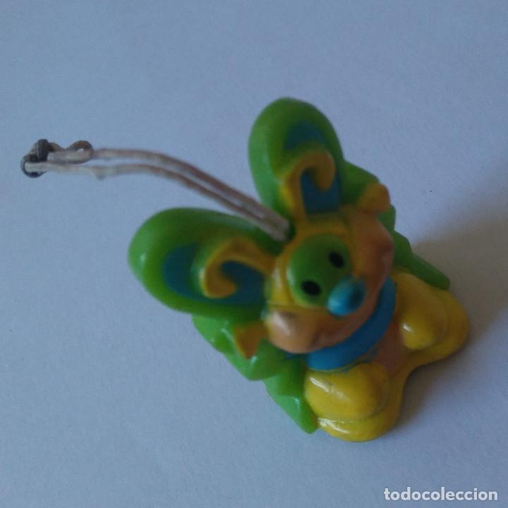Figuras de Borracha e PVC: colgante pascua goma pvc kinder animalito mariposa
