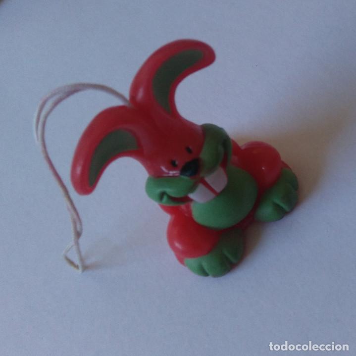 Figuras de Borracha e PVC: colgante pascua goma pvc kinder animalito conejo rabbit