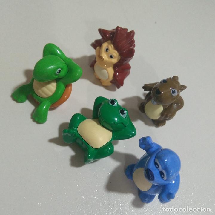 Figuras de Borracha e PVC: animales bosque erizo osito topo kinder animalitos natoons natons natoon