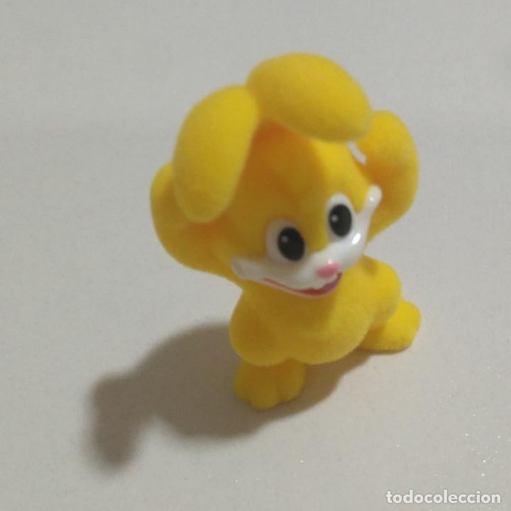 Figuras de Borracha e PVC: kinder natoons terciopelo primavera animal conejo conejito bunny easter amarillo