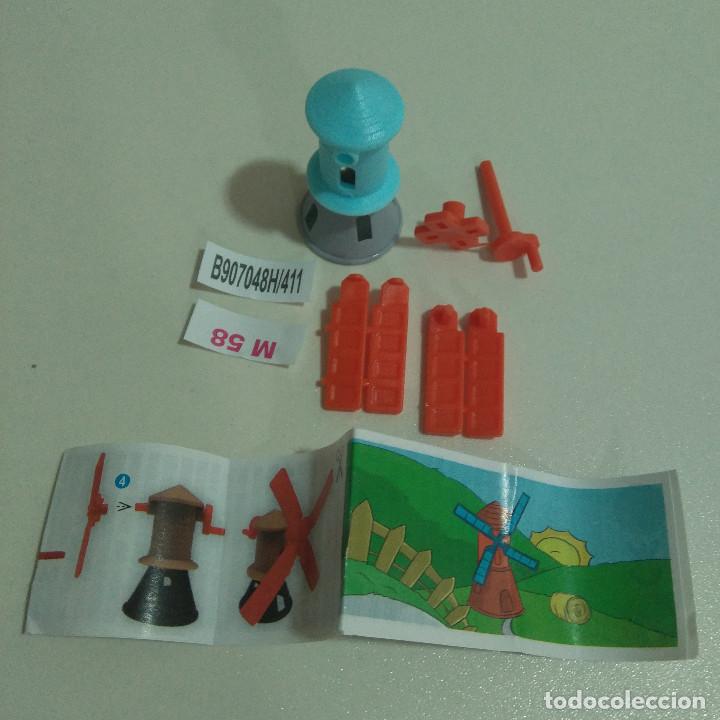Figuras de Borracha e PVC: kinder molino bpz papel miniatura montable mini escala