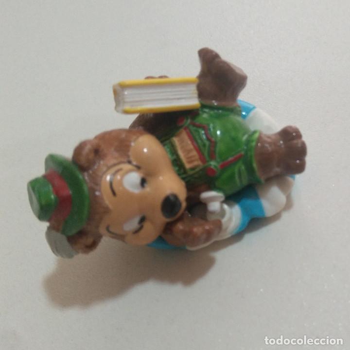 Figuras de Borracha e PVC: KINDER OSO BAVARO playa flotador lector libro lectura mu&ntilde;eco monobloc osito