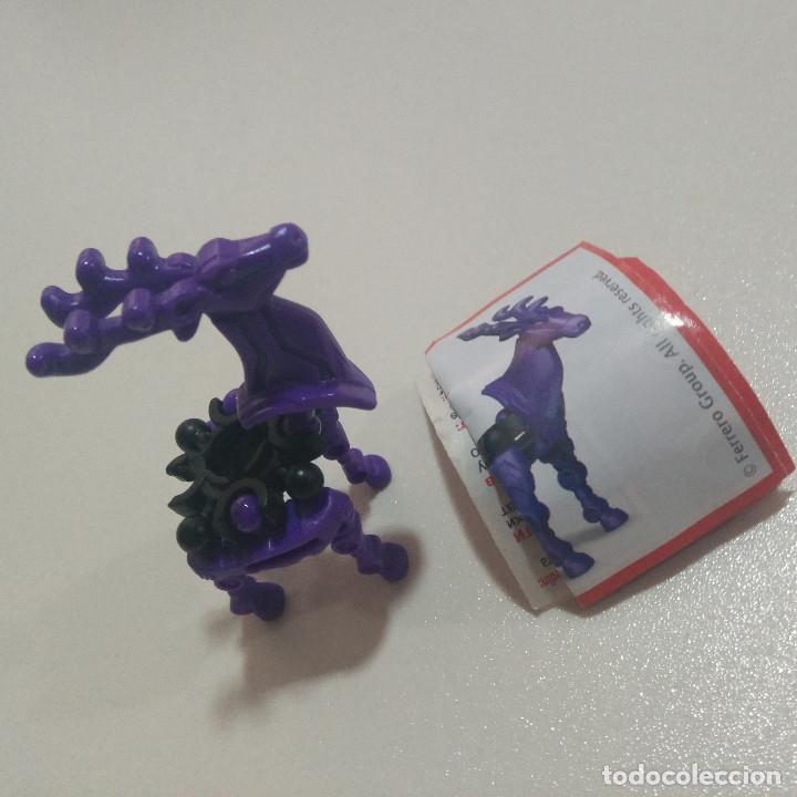 Figuras de Borracha e PVC: kinder reno ciervo polar mu&ntilde;eco montable 3d bpz papel