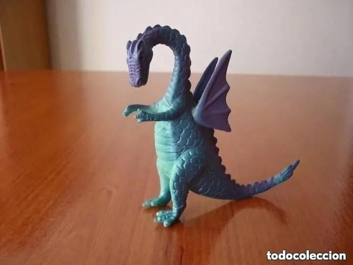 Figuras de goma y PVC: FIGURA DRAG&Oacute;N - 10 CM. - Foto 1