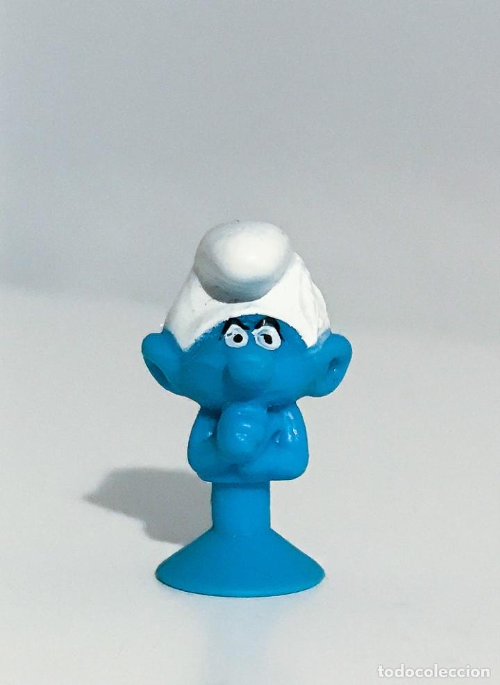 Figuras de goma y PVC: PITUFO CON VENTOSA - LIDL - Foto 2