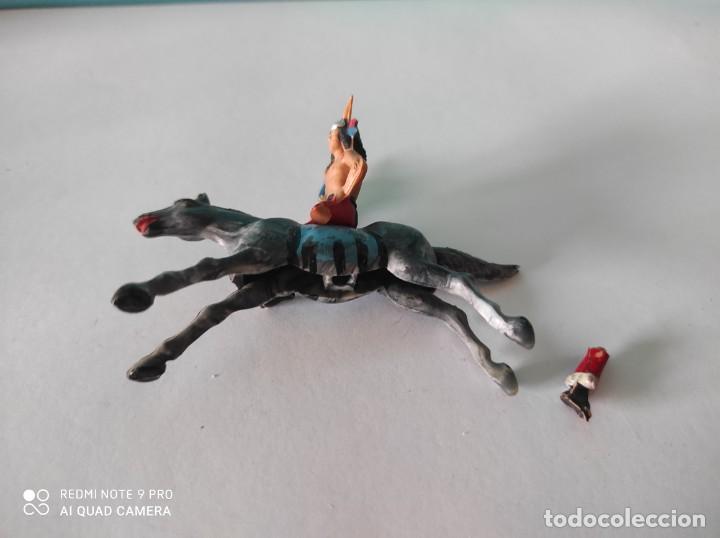 Figuras de goma y PVC: REAMSA INDIO A CABALLO - Foto 4