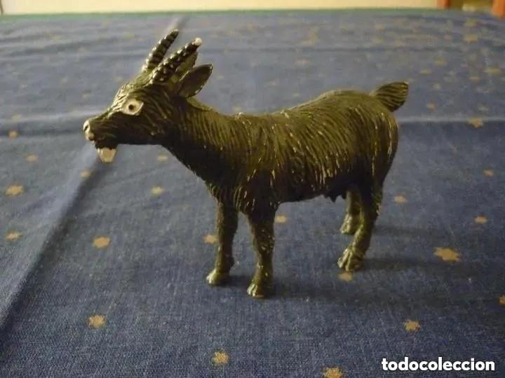 Rubber and PVC Figures: FIGURA de CABRA. 8,5 X 11 CM. APROX.