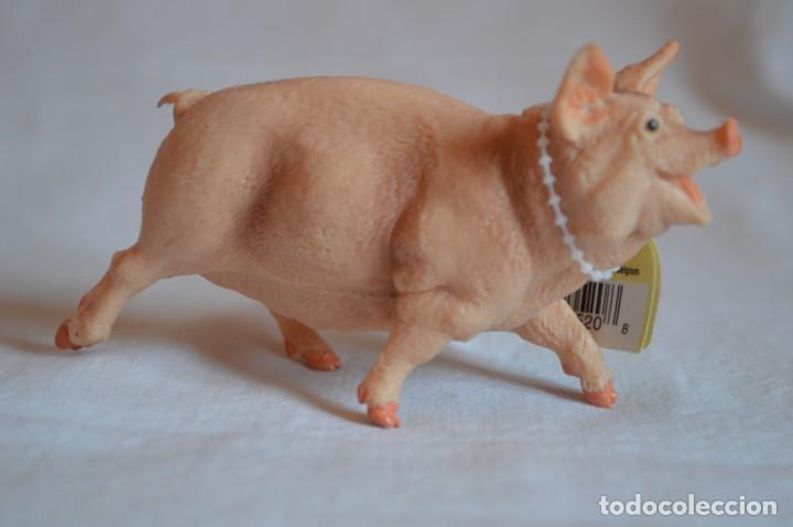 Figuras de goma y PVC: Cerdo. Figura Safari Ltd. 1991. romanjuguetesymas.