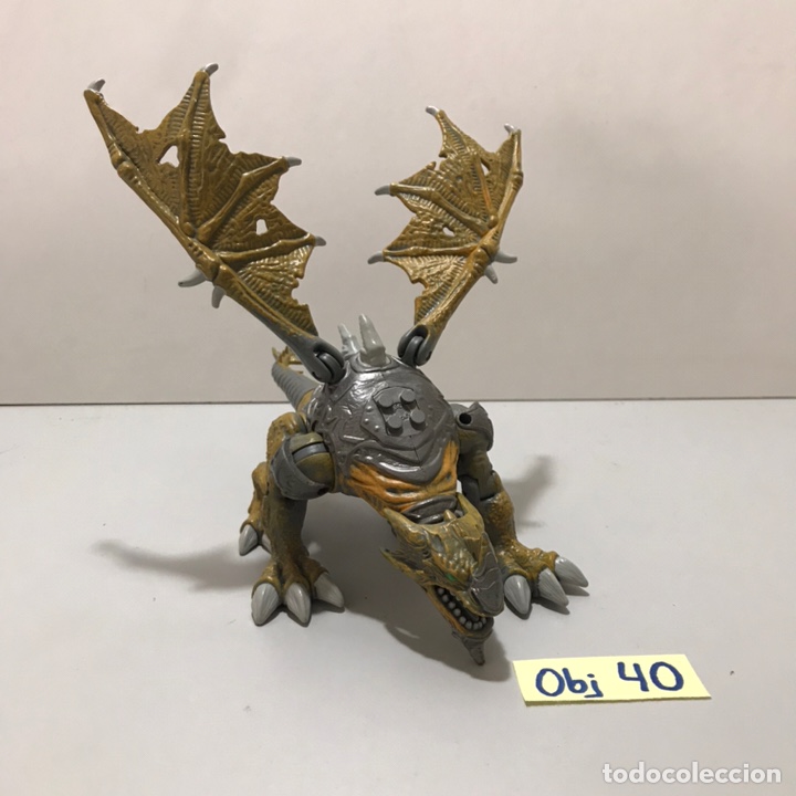 Figuras de goma y PVC: DRAG&Oacute;N DE MEGABLOCKS - Foto 1