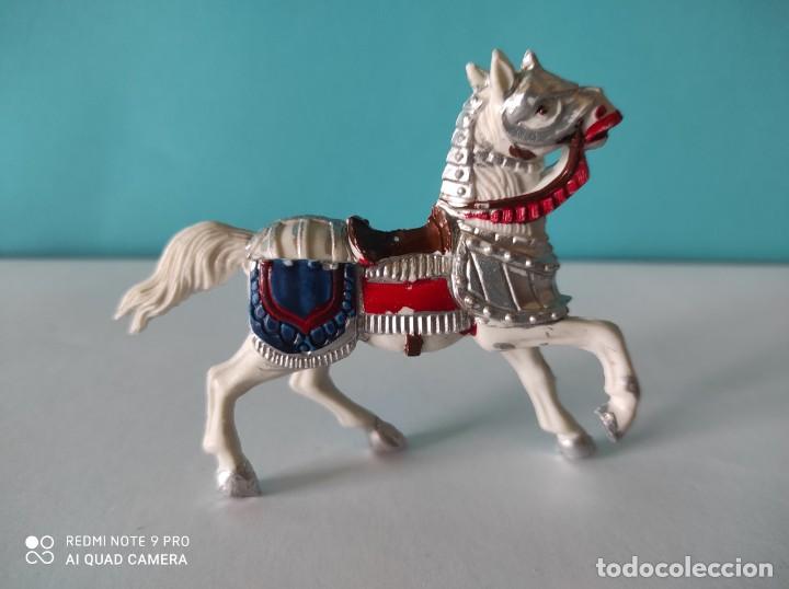 Figuras de goma y PVC: REAMSA CABALLO MEDIEVAL - Foto 1
