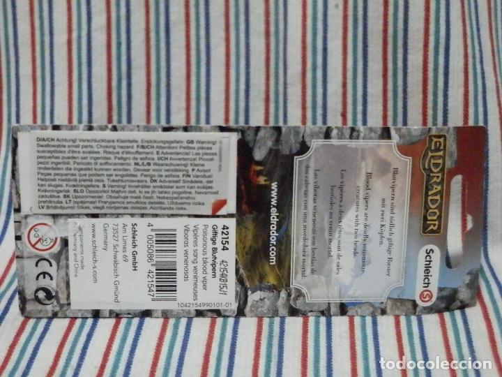 Figuras de goma y PVC: SCHLEICH VIBORAS VENENOSAS ELDRADOR , SIN ESTRENAR - Foto 4