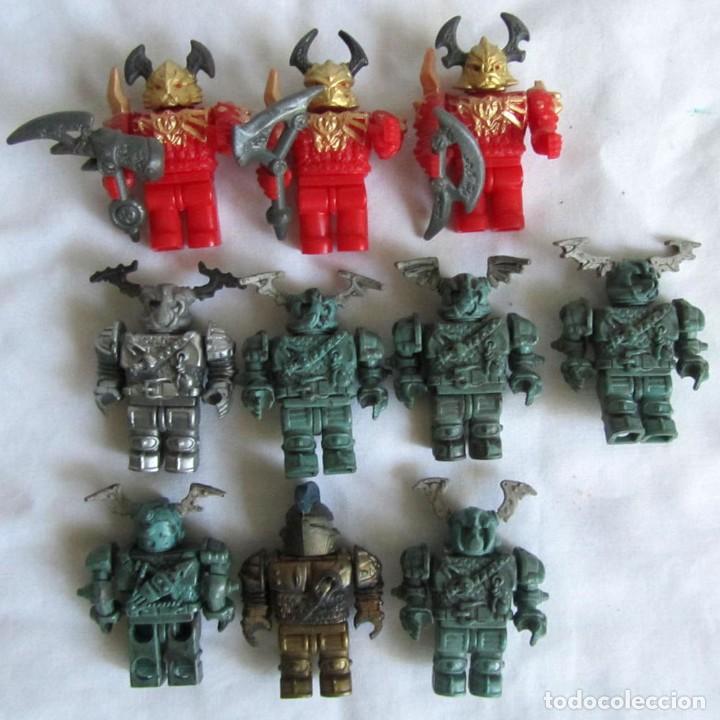 Figuras de goma y PVC: 10 figuras de pl&aacute;stico MegaBloks - Foto 1