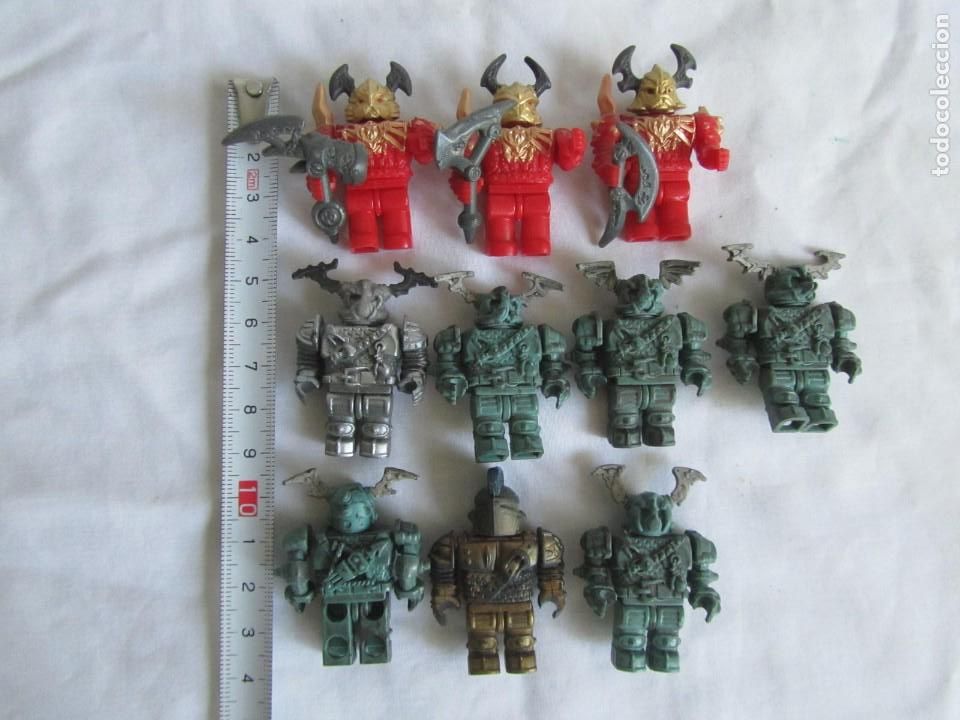 Figuras de goma y PVC: 10 figuras de pl&aacute;stico MegaBloks - Foto 2