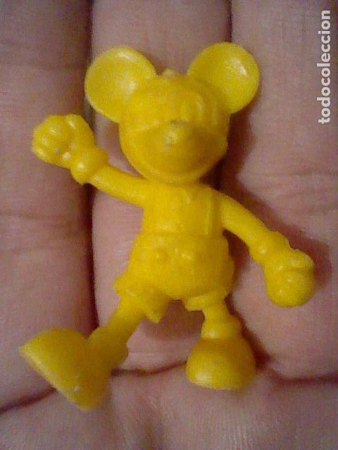 Figuras de goma y PVC: MICKEY MOUSE FIGURA PLASTICO PREMIUM PROMOCIONAL 4 CMS ALTO CHICLE O PASTELITO