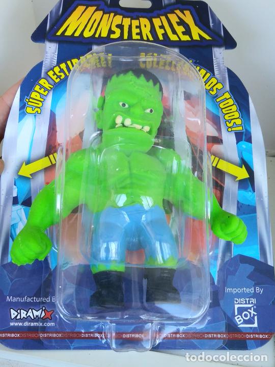 Figuras de goma y PVC: Monster Flex super estirable distribox Frankenstein - Foto 1