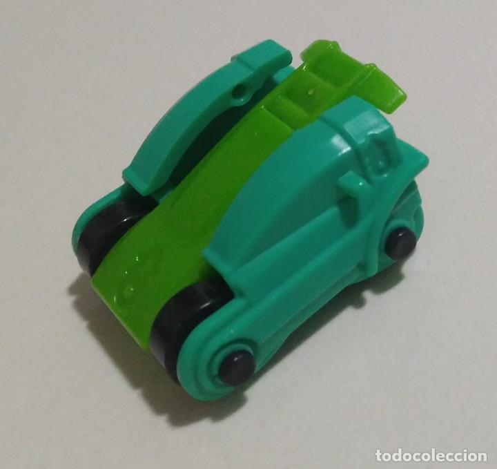 Figuras de Goma Kinder: coche kinder vehiculo escala serie en 2018 2019 verde