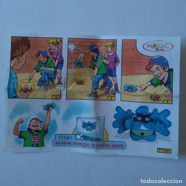 Figuras de Goma Kinder: papel solo kinder tt041 041 murcielago bpz