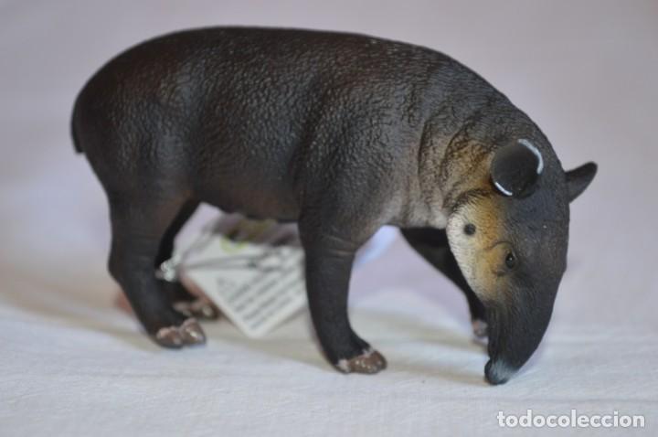 Figuras de Borracha e PVC: Tapir de Baird. Figura Collecta. 2013. romanjuguetesymas.