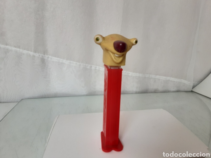 Figuras de goma y PVC dispensador PEZ: Dispensador Pez ,Sid Ice age - Foto 1