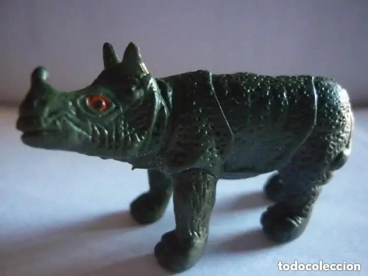 Figuras de goma y PVC: Figura de rinoceronte - 2,5 cm - Foto 1