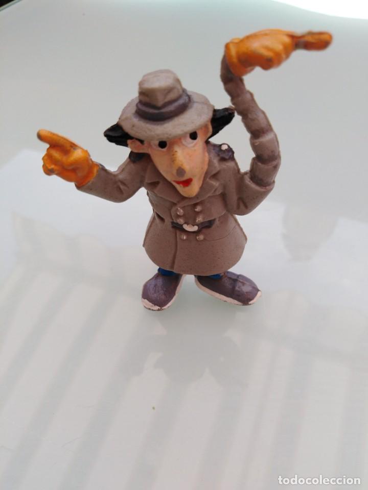 Figuras de goma y PVC: Mu&ntilde;eco goma Inspector Gadget - Foto 1