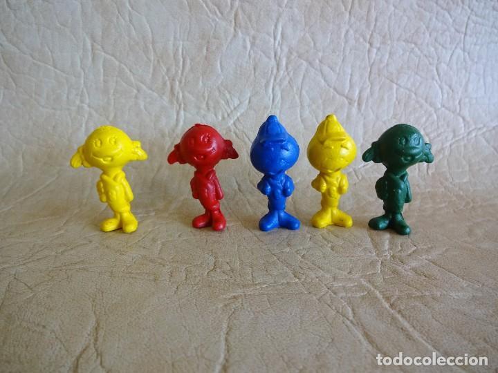 Rubber and PVC Figures: lote de 5 figuras de PVC de helados frigo a&ntilde;os 80 figura mu&ntilde;eco