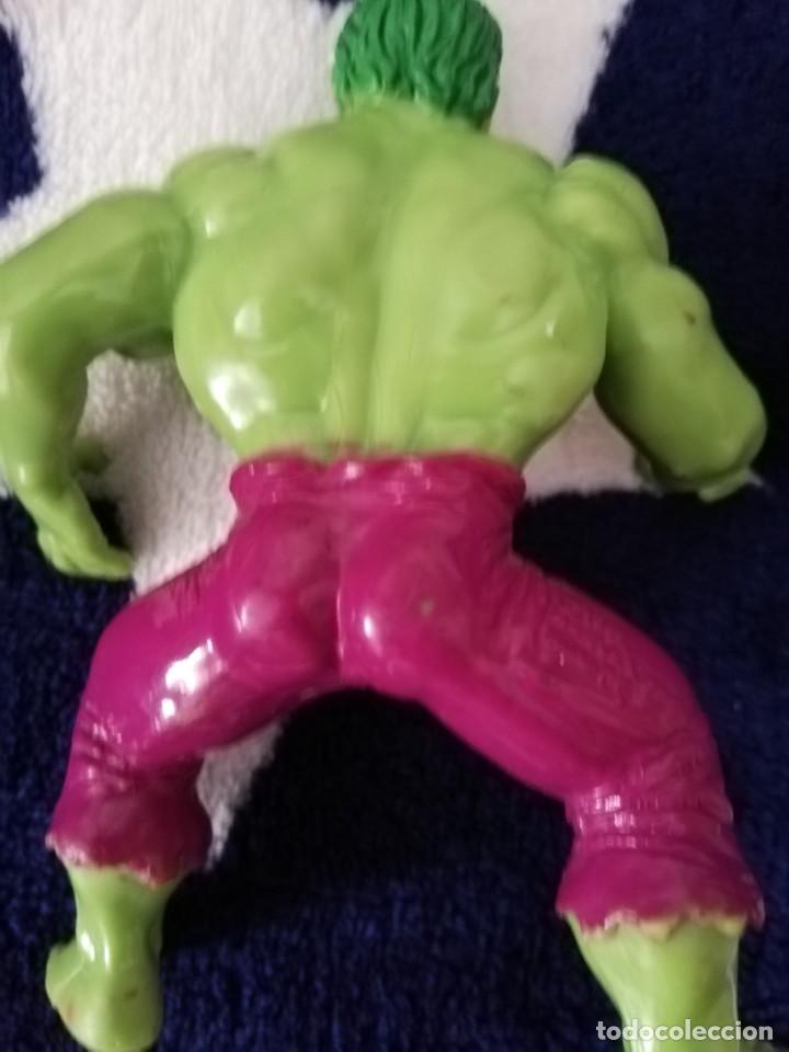 Figuras de goma y PVC: FIGURA PVC HULK MARVEL YOLANDA 1996 - Foto 4