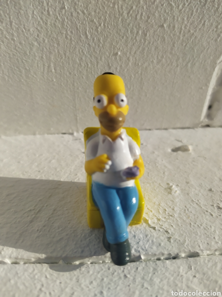 Gummi- und PVC-Figuren: Figura Simpson tipo kinder Tm 97 Fox
