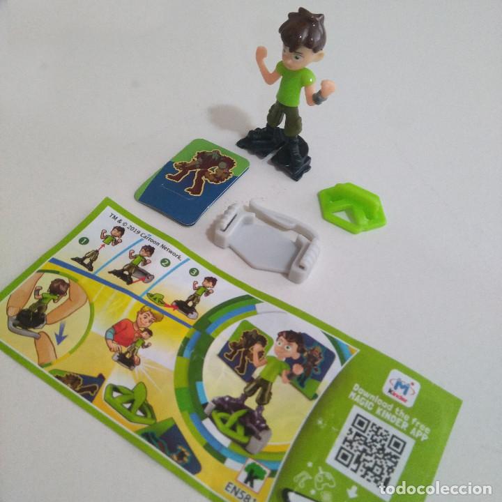 Figuras de Goma Kinder: kinder ben 10 bpz papel completo 2019 en 581 cartoon network animacion figurita figura