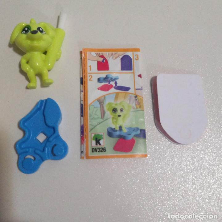 Figuras de Goma Kinder: kinder dv mix art dv 326 perro pincel completo secundario 2019 2020 perrito pintor bpz papel