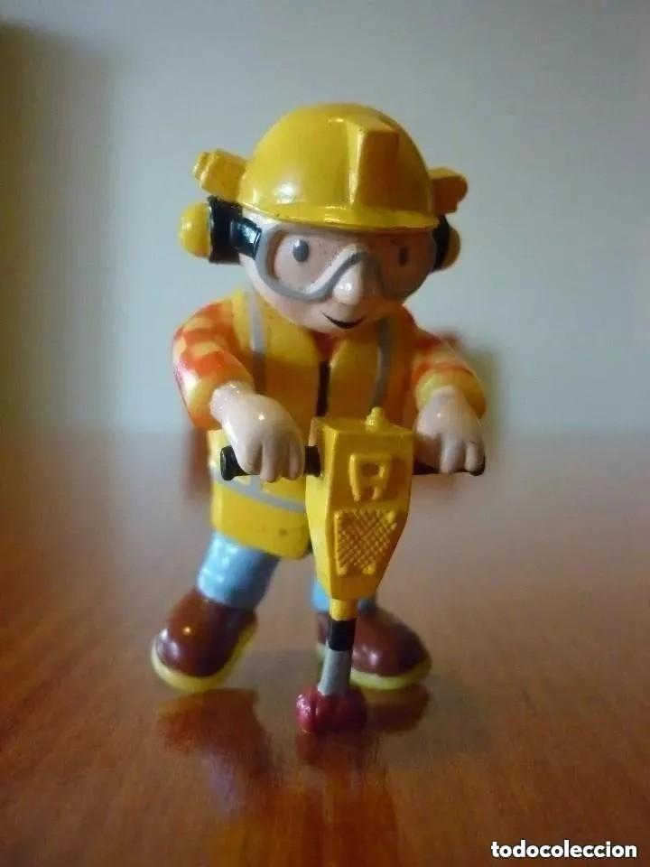Figuras de goma y PVC: FIGURA BOB EL CONSTRUCTOR - HIT - Foto 1