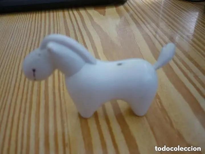 Figuras de Goma y PVC: Caballo blanco pinypon