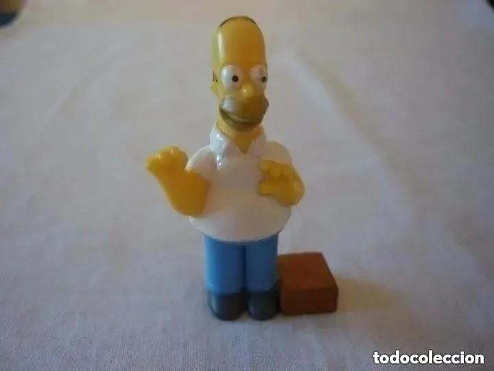 Figuras de goma Kinder: figura kinder Homer - los simpson - fox - simpsons - Foto 1