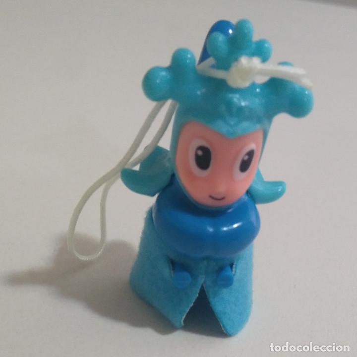 Figuras de Borracha e PVC: kinder colgante navidad hada nieve mu&ntilde;eca mu&ntilde;equita miniatura navide&ntilde;a