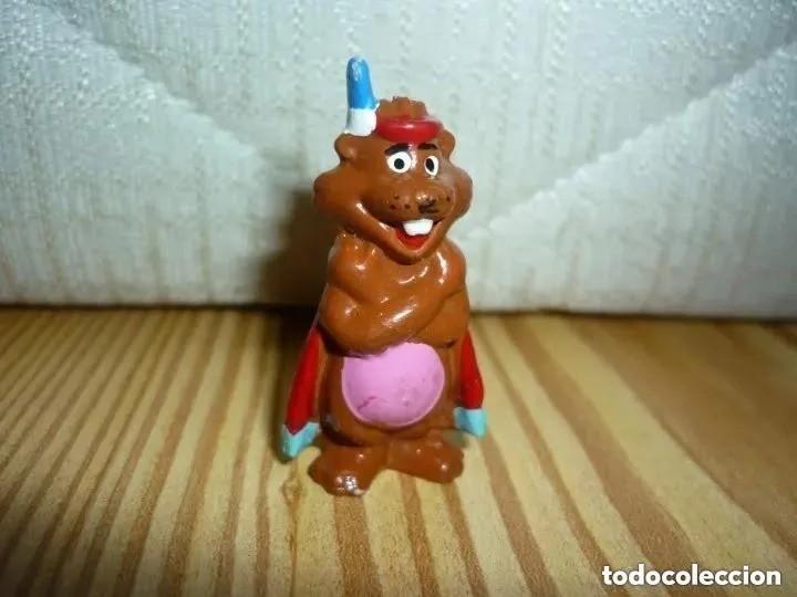 Figuras de goma Kinder: Figura Kinder - castor - Foto 1