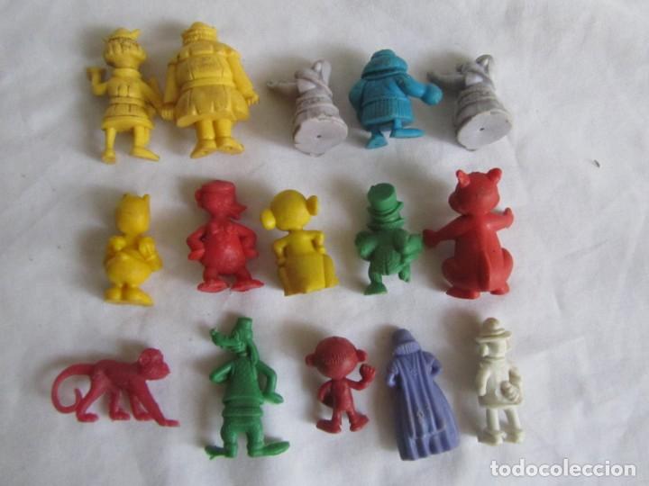 Figuras de goma y PVC: 15 figuras de pl&aacute;stico Dunkin - Foto 9