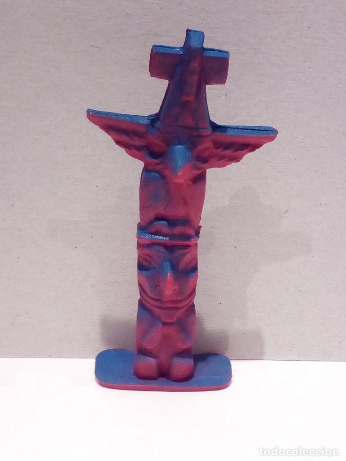 Figuras de goma y PVC: Comansi - Totem Indios - Foto 1