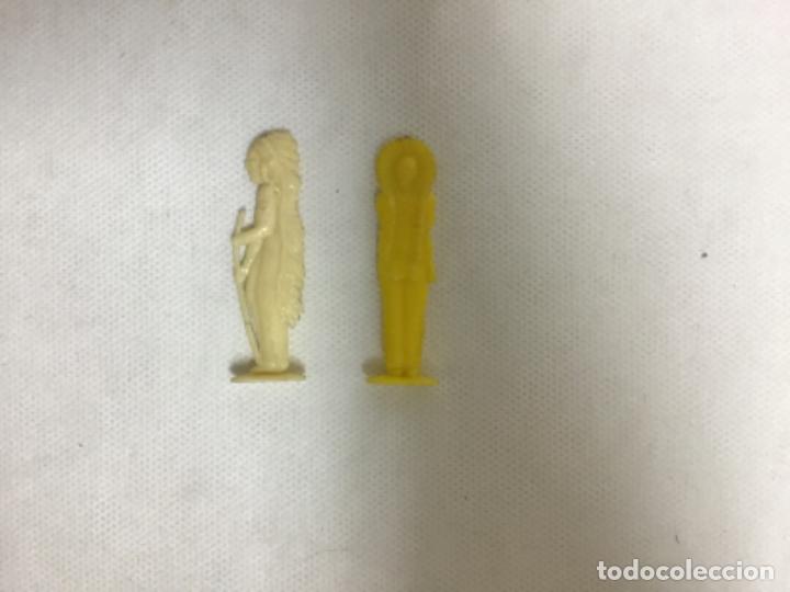 Figuras de goma y PVC: PLASTIMAR, FIGURAS INDIOS A&Ntilde;OS 50/60 - Foto 2