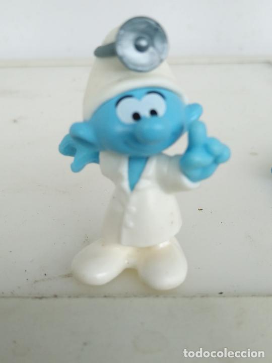 Figuras de goma Kinder: Pitufo doctor kinder - Foto 1