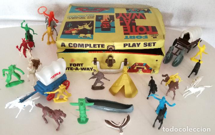 Vintage Fort Tote A Way Multiple Toymakers New Buy Other Rubber And Pvc Figures At Todocoleccion