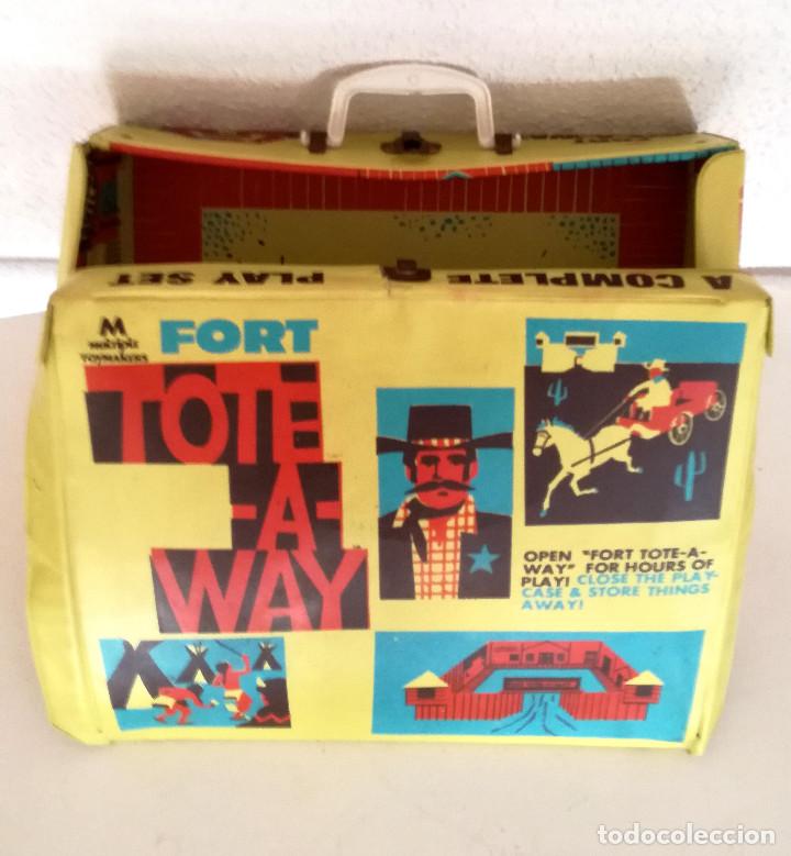 Vintage Fort Tote A Way Multiple Toymakers New Buy Other Rubber And Pvc Figures At Todocoleccion