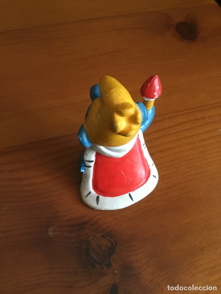 Figuras de goma y PVC: Pitufo rey - Foto 2