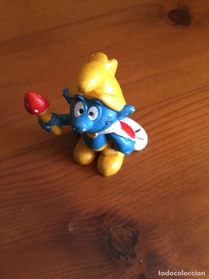 Figuras de goma y PVC: Pitufo rey - Foto 1