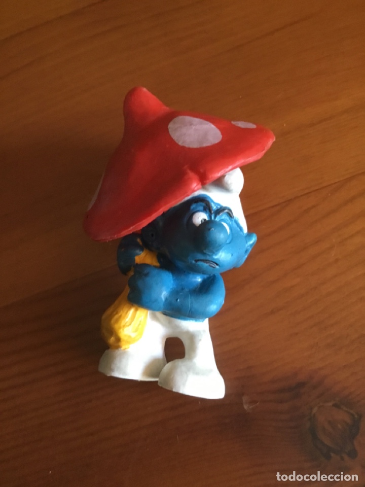 Figuras de goma y PVC: Pitufo amanita - Foto 1