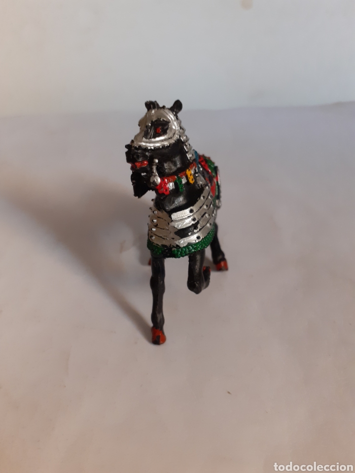 Figuras de goma y PVC: LAFREDO CABALLO MEDIEVAL PLASTICO - Foto 3