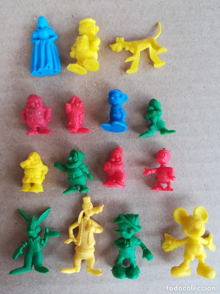Figuras de goma y PVC: 15 FIGURAS DUNKIN DISNEY - Foto 1