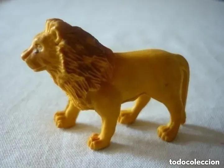 Figuras de goma y PVC: Figura de le&oacute;n - 3 cm. - Foto 1