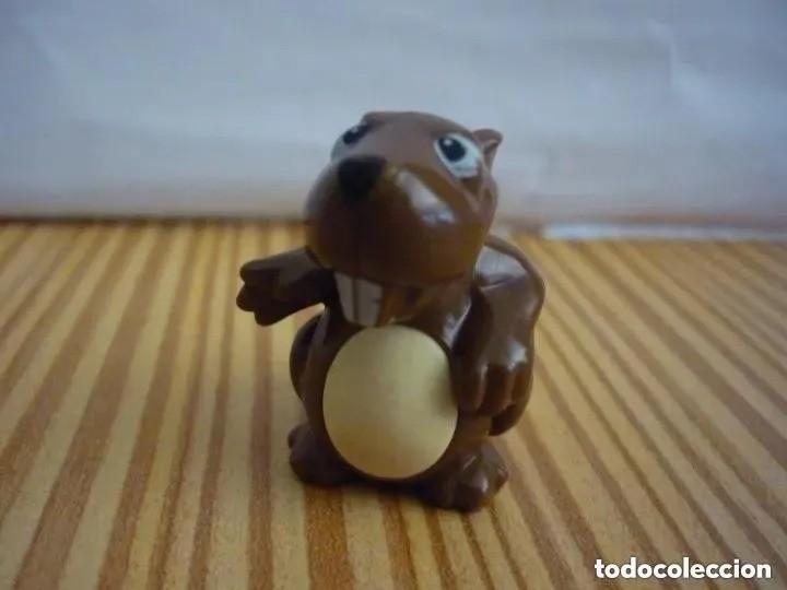 Figuras de goma Kinder: Figura Kinder - castor - Foto 1