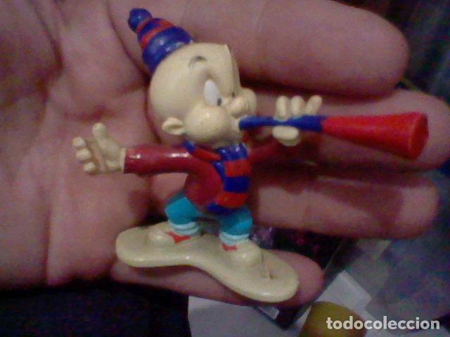 Figuras de goma y PVC: ELMER GRV&Ntilde;ON WARNER 1996 FIGVRA GOMA BARCELONA AGVJERO EN BASE